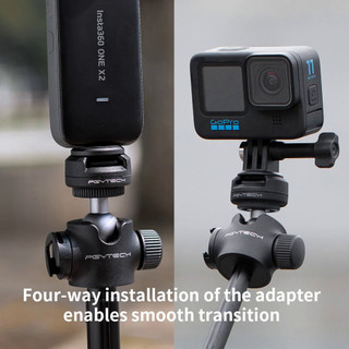 PGYTECH CapLock Bộ Camera hành động phát hành nhanh với giao diện 1 / 4 "Thiết kế khóa kép cho GoPro Insta360 DJI và điện thoại thông minh