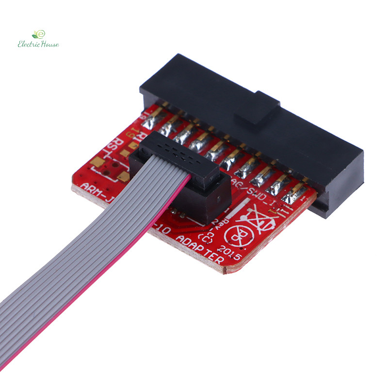 [Nhà điện] Bảng điều hợp J-LINK / v9 v8 ARM-JTAG-20-10 2.54mm PIN 0.1 1.27mm Jlink mới