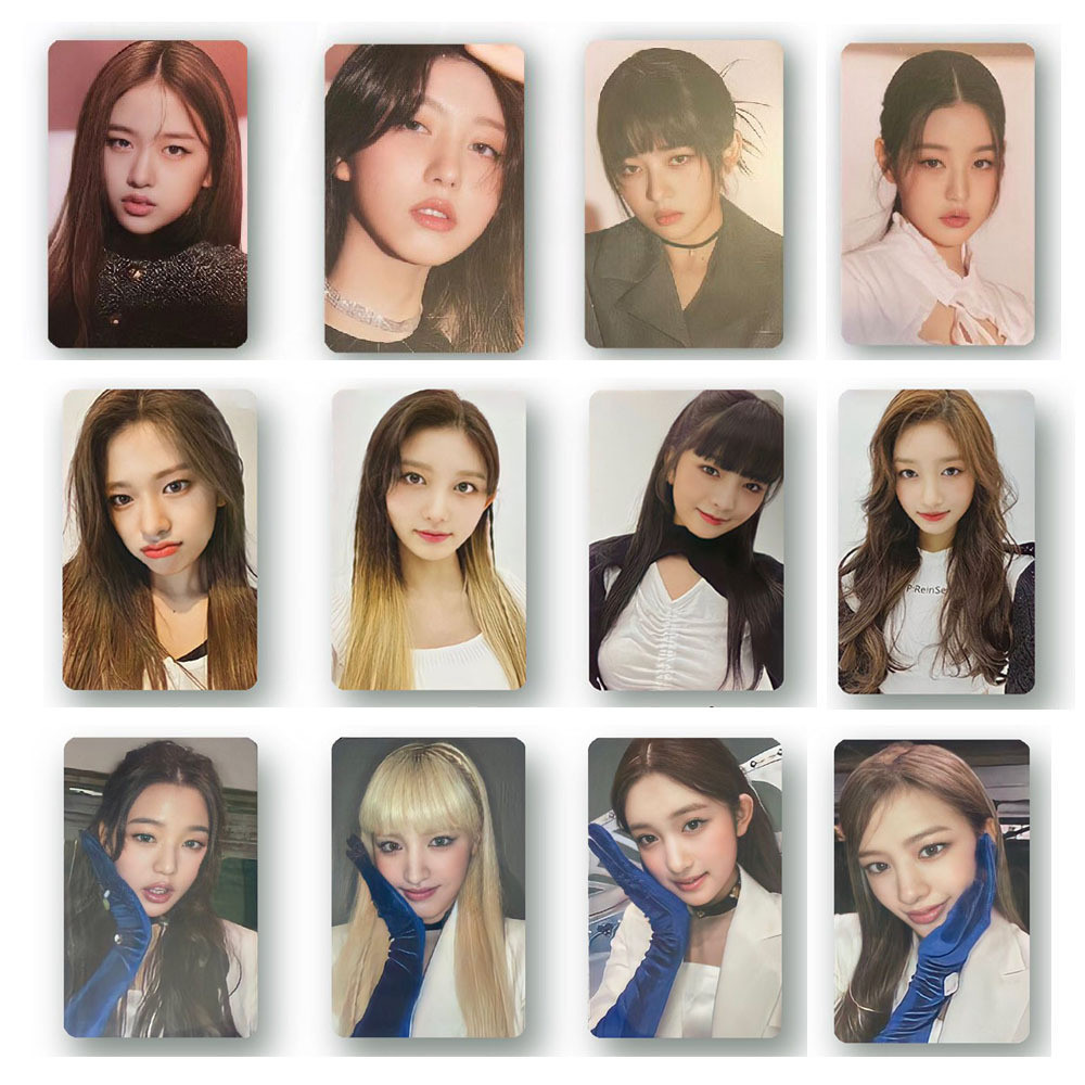 3-8 Cái / bộ IVE ELEVEN TÔI CÓ Asia Tour FANMEETING MAGAZINE Photocards HAPA KRISTIN AMUSE DIVE INTO I 'VE MINE Lomo Cards REI LIZ LEESEO WANNYOOUNG GAEUL YUJIN Bưu Thiếp Nhanh YM