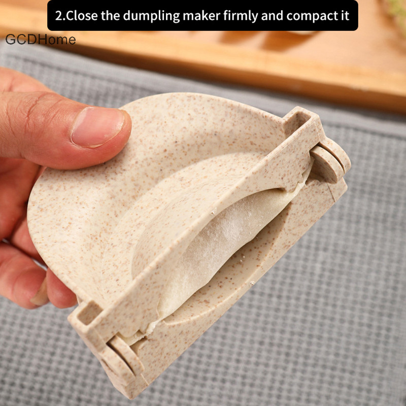 Gcdhome Máy ép khuôn làm bánh bao, dụng cụ nướng bánh ngọt, phụ kiện nhà bếp, chất liệu lúa mì rơm HOT