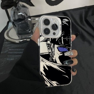 Anime NARUTO Sasuke Obito Pain Vỏ Điện Thoại Cho IPhone 15 14 13 12 11 Pro XS Max Plus X XR 7 8 Plus Vỏ Điện Thoại Di Động Matte Cứng Acrylic Bảo Vệ Toàn Diện Ốp Lưng