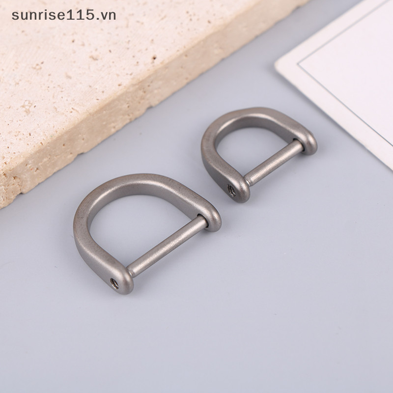 Lmh Titan D Vòng Chìa Khóa Chữ U Móc Móng Ngựa Cho Ô Tô Fob DIY Da Tổ Chức