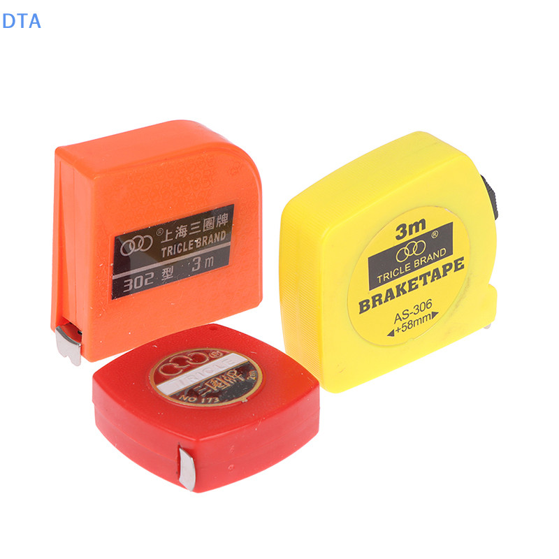 DTA 2 / 3 Mét Thước Có Thể Thu Vào Băng Di Động Kim Loại Kéo Thước Băng Đo PO