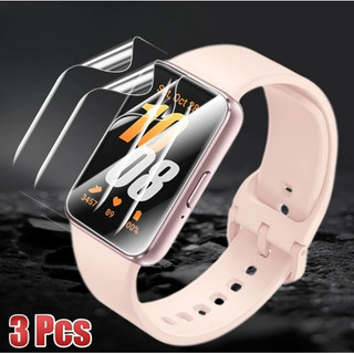 Dành Cho Samsung Galaxy Fit 3 Fit3 2in1 Dây Đeo Silicon + 3 Miếng Dán Bảo Vệ Màn Hình HD Chống Trầy Xước