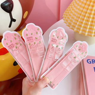 🍉Dây Áo Trong Suốt Silicon Cao Cấp Đóng Bìa Hồng - Điều Chỉnh Tăng Giảm Dẻo Bền Đẹp