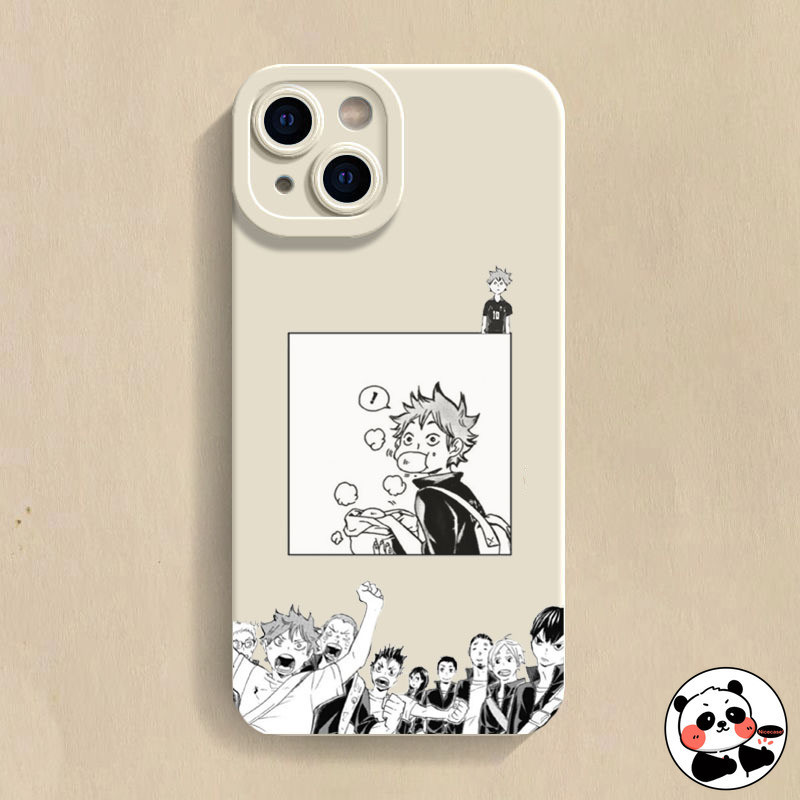 Vỏ Haikyu Cho OPPO A97 A17 A17K A16K A16E A35 A15 A15S A53 2020 A53s A91 A12 A12E A7 A5S AX5 A3S F11 F9 Pro F7 Vỏ Điện Thoại Mềm Hoạt Hình Dễ Thương Anime Shoyo Hinata Kageyama