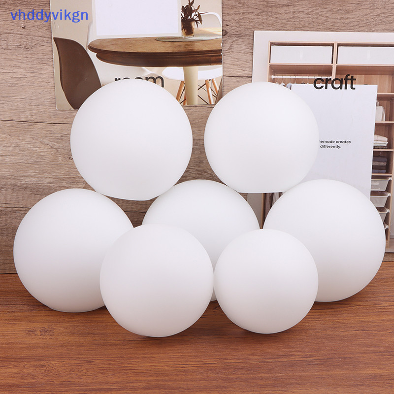 Bóng đèn thủy tinh trắng VHDD, bóng đèn Milky Fitg, D / 6 / 8 / 10cm / D12 / 13cm D15cm Vỏ đèn tròn VN