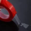 CATIYAHA 3 Mét / Cuộn Băng keo hai mặt, Băng dán phim màu đỏ PET rộng 6-50mm, Băng dán cố định Acrylic tự dính chắc chắn cho điện thoại ô tô Máy tính bảng Màn hình LCD Kính
