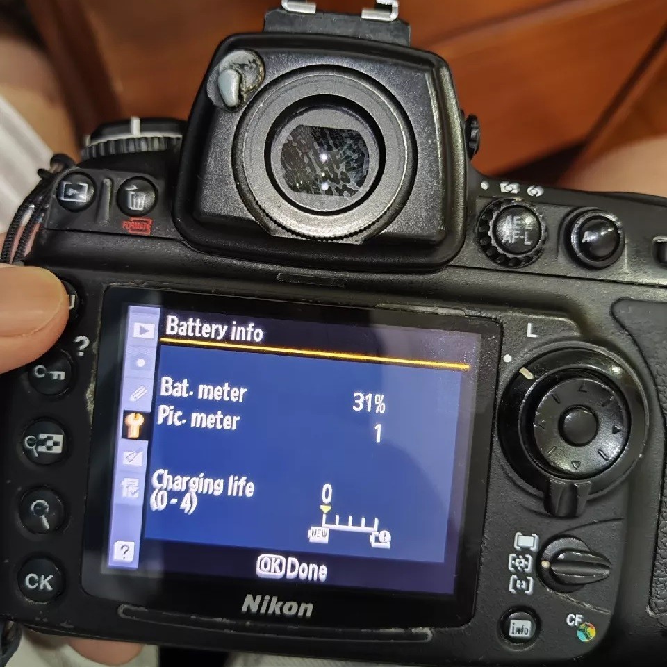 HN  Pin sạc EN-EL3E Beston dùng cho máy ảnh Nikon D70 D70s D80 D90 D200 D300 D700