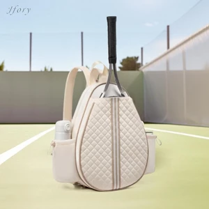 Túi Tennis Jfory có dây kéo Ba lô đeo chéo quần vợt có dây kéo ngoài trời