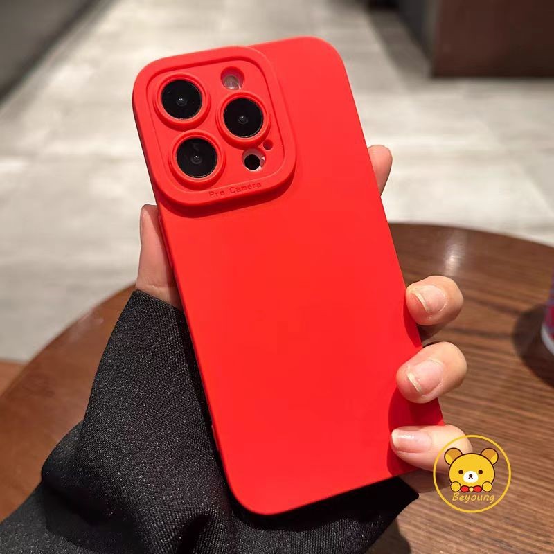 Ốp Điện Thoại Mềm Màu Kẹo Cho OPPO Reno 13 Pro 13F 12 12F 11F 11 10 9 Pro Plus 5G Vỏ Đơn Giản Chống Sốc Chống Rơi Ốp Lưng Mờ