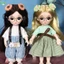 Quần áo búp bê 16-18 cm OB11 Váy quần áo búp bê 1 / 12 Phụ kiện búp bê Bộ đồ trang phục cho bé gái Quà tặng LMWU