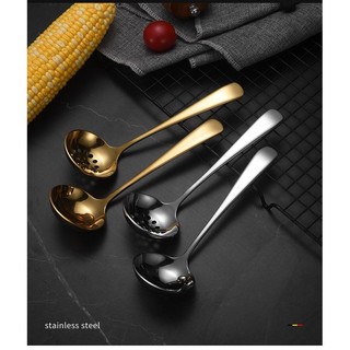 ( nặng dày nên mua )  Muôi Nhỏ Và Chao Inox 304  Đẳng Cấp Nhà Hàng Sang Trọng Gia Đình