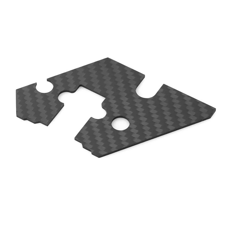 Sợi Carbon Lắp Ráp Chống Cát Che Bụi Cho Tamiya TT02 TT-02 1 / 10 RC Xe Nâng Cấp Phần