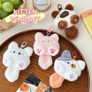 Mèo dễ thương Internet Người nổi tiếng Móc khóa Búp bê kêu