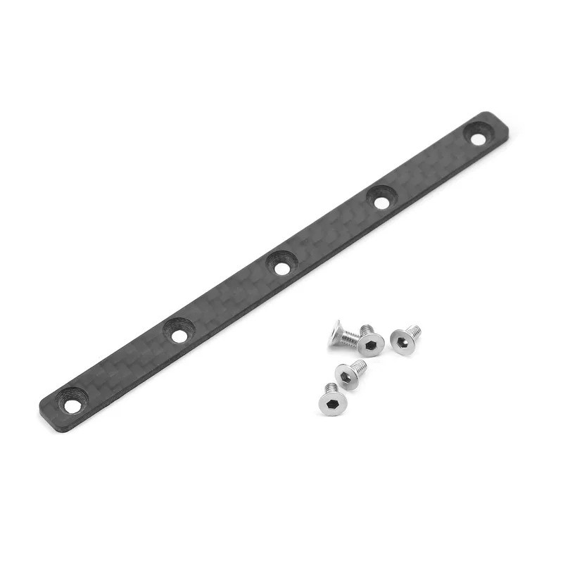 Khung Xe Bằng Sợi Carbon Tăng Cường Tấm Cho Tamiya TT02 TT-02 1 / 10 RC Xe Nâng Cấp Phần Phụ Kiện