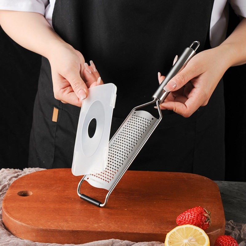 Dụng cụ bào phô mai bằng thép không gỉ Kool Máy hủy chanh Dụng cụ bào sô cô la Dễ dàng làm sạch