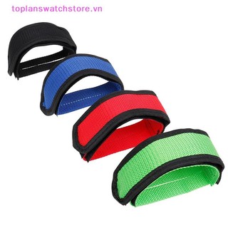 Toplanswatchstore 1 Dây đeo bàn đạp Nylon Dây đeo cố định 
Băng đi xe đạp Fixie Cover Vn Vn