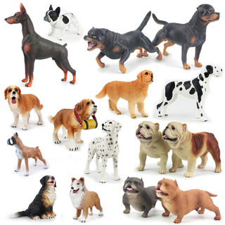 [Mô Hình Mô Phỏng Cho Chó] Doberman Golden Retriever Shepherd Bernard Mô Phỏng Động Vật Đồ Chơi Chó Bé Trai Bé Gái Quà Tặng