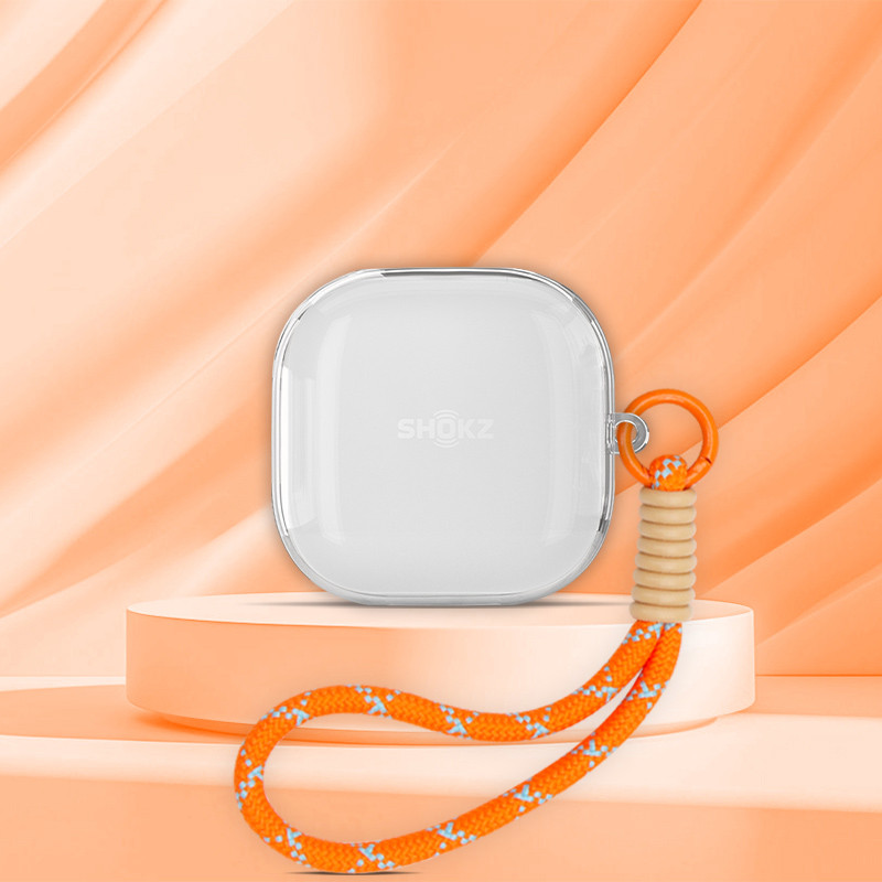 Dành Cho Shokz Openfit 2 T920 / Openfit T910 / Openfit Air T511 Ốp Lưng Trong Suốt Tai Nghe Transpent Bảo Vệ Vỏ Mềm Vỏ Chống Bụi Tay Dây Đeo Tay