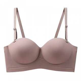 Áo Ngực Nửa Cốc Nữ Ngực Nhỏ Đẩy Lên Lớn Không Dây Phụ Kiện Ngực Push up Supermodel Chống Trọng Lực Traceless Dày Mở Rộng Bên Ngoài Áo Ngực Shop Bubblu27 vn