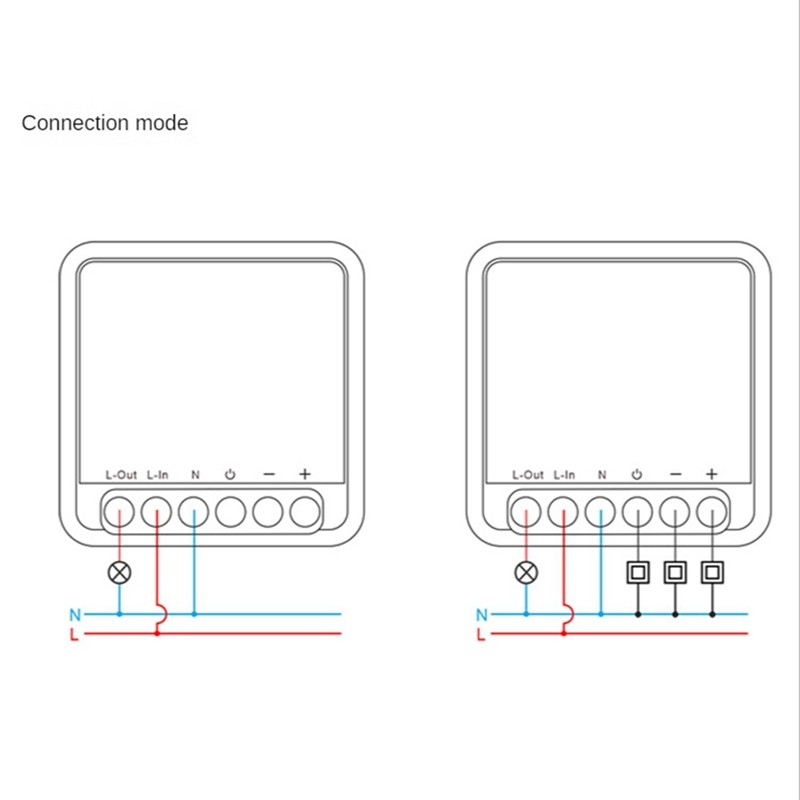 1 Chiếc Tuya WiFi Thông Minh Dimmers Công Tắc Mô-đun Công Tắc Dimmer Thông Minh Hỗ Trợ Điều Khiển 2 Chiều Làm Việc Với Cho Gia Đình