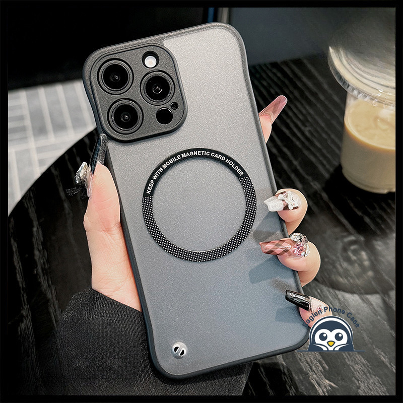 Ốp Điện Thoại Không Khung Từ Tính Đơn Giản Cho OPPO Find X8 X6 X5 X3 Pro X7 Ultra R17 Pro R15 Reno 4 3 Pro 2 2Z Z Ốp Lưng Mỏng Trong Suốt Matte Chống Rơi