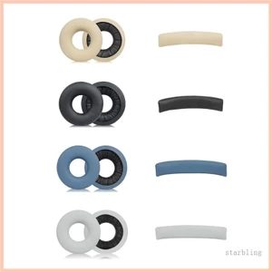 Tai nghe ngôi sao Miếng đệm tai Băng đô cho tai nghe WH-CH520 Earpads Tay áo Headbeams