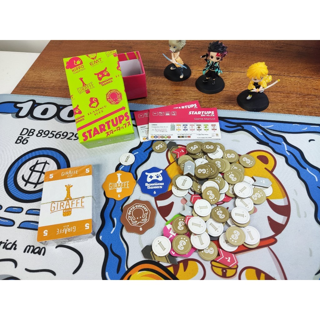 [Luật Việt] Boardgame Startups Khởi Nghiệp bản English có luật Việt Hoá Tigar