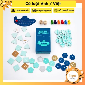 Boardgame Deep sea adventure - tàu ngầm may rủi Tigar