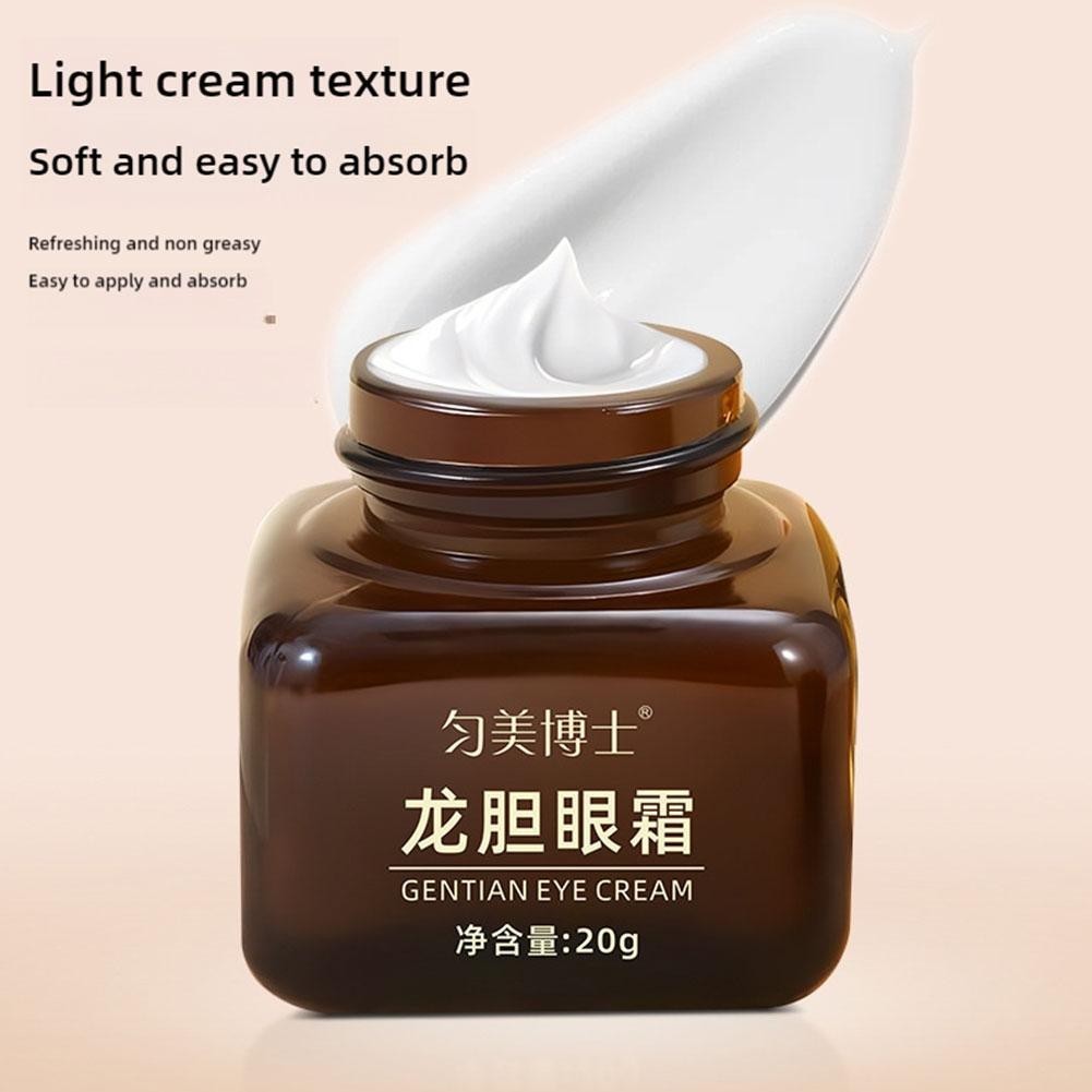 Learnever Gentian Kem Mắt Giảm quầng thâm Dưỡng ẩm 20g Chăm sóc làm sáng mắt E7e2