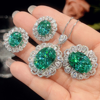 Châu Âu Mỹ ins Phong Cách Mới Mô Phỏng Tổ Chim Cắt Para Xanh Phù Hợp Với Nữ 13 * 18-10-12