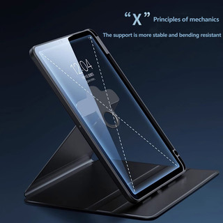 360 ° Xoay Trong Suốt Acrylic Dành Cho Honor Pad X9a 2025 ELN2-W09 11.5inch X9 Pro V9 X9 11 11.5 MatePad SE 11 2024 Bao Da Bảo Vệ Có Khe Cắm Bút