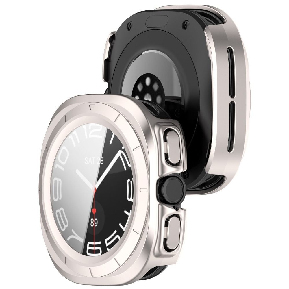 PC + Kính Cường Lực Dành Cho Samsung Galaxy Watch Ultra 47 Mm Bảo Vệ Màn Hình Ốp Lưng Cứng Galaxy WatchUltra Phụ Kiện