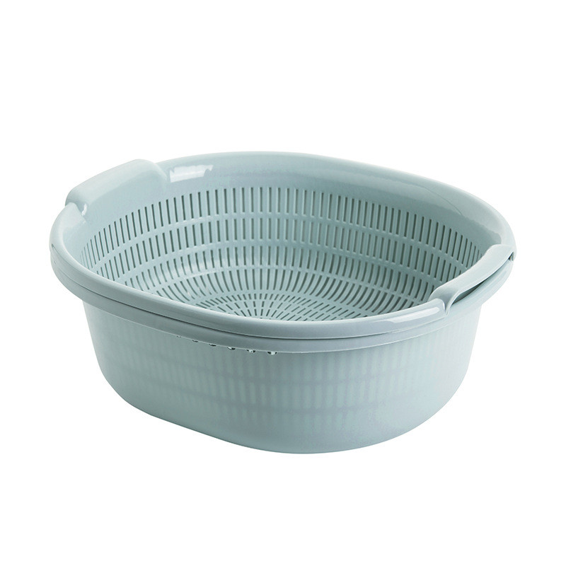 bộ rổ rửa rau củ quả 2 lớp đẹp,nhựa tốt,chất lượng