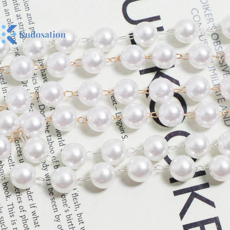 Kudosation Nữ Thời Trang Thắt Lưng Thiết Kế Sang Trọng Thắt Lưng Ngọc Trai Dây Thắt Lưng Trắng Dây Chuyền Ngọc Trai Phù Hợp Với Dây Dành Cho Nữ