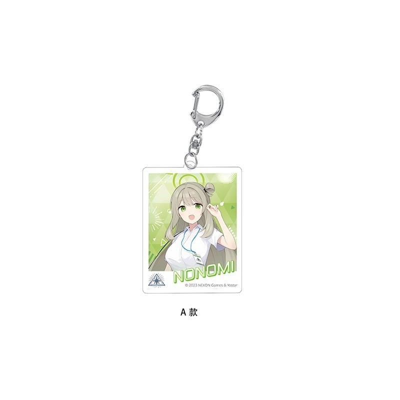 Móc khoá Anime Manga Archive Anime Nonomi Serika Ayane Hoshino Shiroko Acrylic Cute phụ kiện trang trí dễ thương