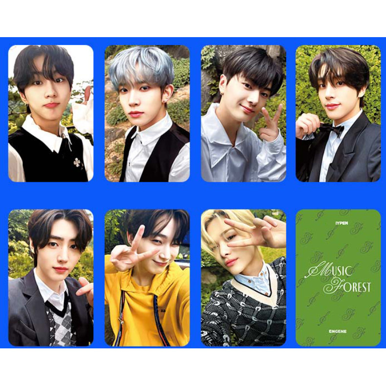 5-8 chiếc EN NHẠC FOREST Lomo Cards Thành viên FATE SBS Moon Photocards học thuật HEESEUNG JAKE JAY JUNGWON NI-KI SUNGHOO SOLO photo Bưu thiếp YM