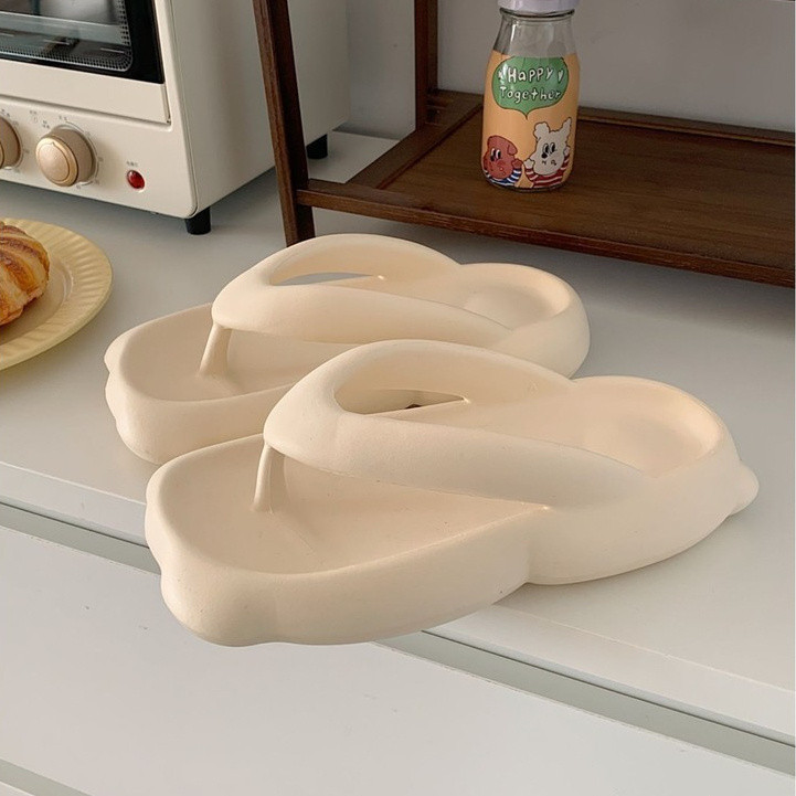 Xixitiao Dép Sandal Thời Trang Mùa Hè Phong Cách Mới EVA Mềm Đế Dày Đế Dày Sinh Viên Mặc Ngoài Giày Đi Biển