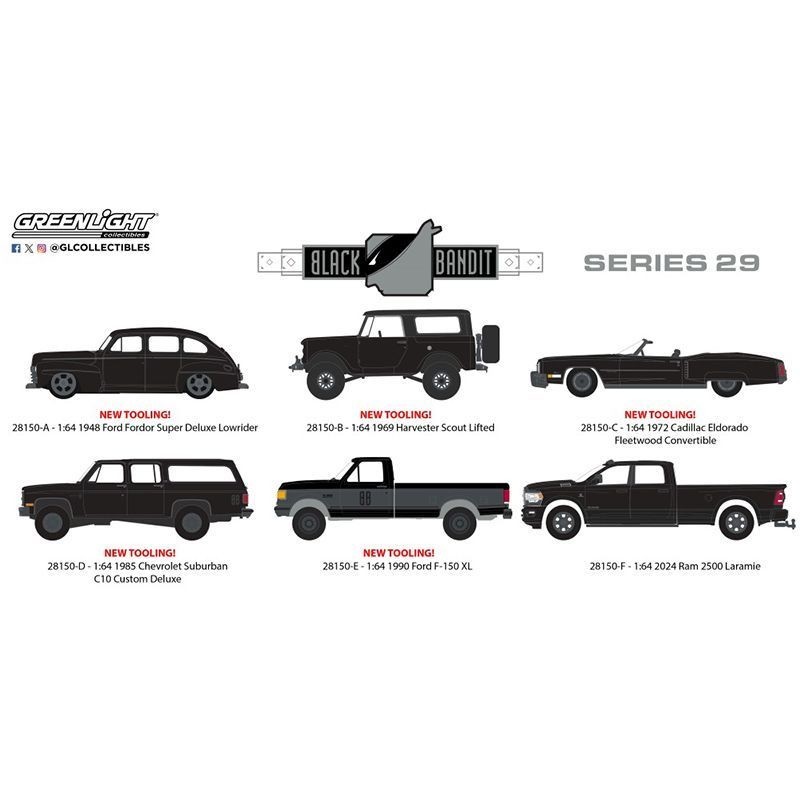[Btf] Xe Ánh Sáng Xanh Mẫu 1: 64 Gangster Series 29 Xe Hợp Kim Cadillac Mô Hình Mô Phỏng Xe Bộ Sưu Tập Mô Hình Đồ Trang Trí 3KYW