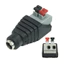 Jack DC nối nguồn loại cài dây 5.5x2.1mm 10A