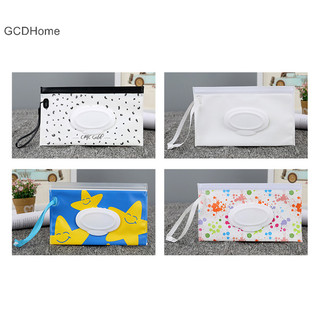 Hộp khăn lau ướt di động cho bé GCDHome / Hộp đựng khăn lau thân thiện với môi trường / Hộp đựng kẹp dễ dàng Vỏ làm sạch Khăn ướt Túi lưu trữ HOT