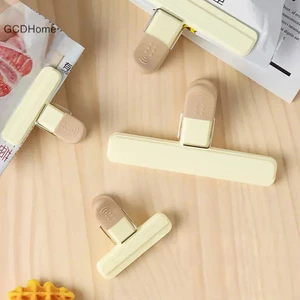 Gcdhome Silicone Niêm Phong Kẹp, Nhà Bếp Bảo Quản Độ Ẩm Túi Nhựa Niêm Phong Thực Phẩm Trà Sữa Đồ Ăn Nhẹ Kẹp HOT