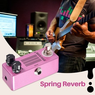 Mp-51 Spring Reverb Mini Single Guitar Effect Pedal True Bypass Phụ tùng & Phụ kiện đàn Guitar