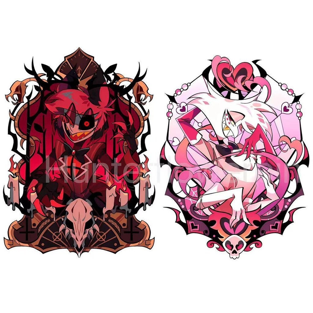Hazbin Hotel Alastor Anime Xung quanh Acrylic KEYCHAIN Charlie ...