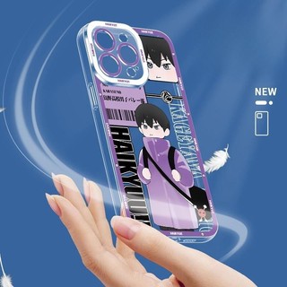 Ốp điện thoại hoạt hình Anime Haikyuu cho Samsung Galaxy A05 A05S A14 A15 A33 A73 A34 A35 A12 J7 Prime Vỏ điện thoại silicon thương hiệu xu hướng dễ thương