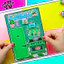 ĐỒ CHƠI NGÔI NHÀ BÚP BÊ GIẤY CẮT THỦ CÔNG DIY - TOCA LIFE WORLD - MẪU TA052A đồ chơi bé gái squishy giấy đồ chơi giấy