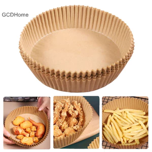 Gcdhome Air Fryer Dùng Một Lần Giấy Lót Chống Dính Thảm Hấp Giấy Tròn Thảm Nướng Bánh HOT
