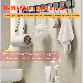 Móc Gắn Tường Cao Cấp Không Rỉ Sét Bunnies Không Cần Khoan Chịu Lực Tốt, Dùng Trong Nhà Tắm Nhà Bếp