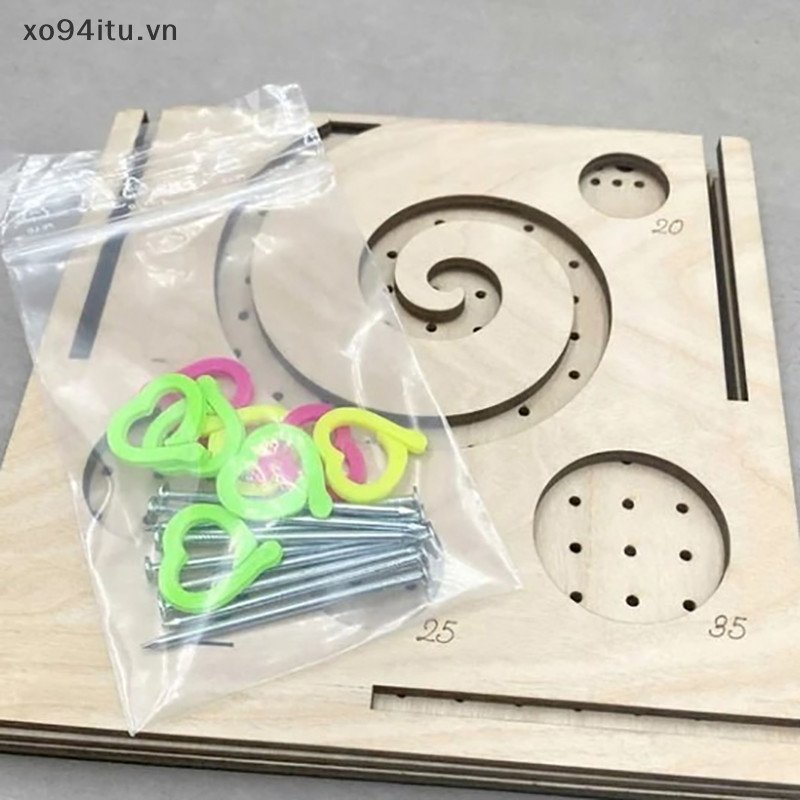 Xoitu Sáng Tạo Sợi Bát Móc Sắp Xếp Lưu Trữ Giá Đỡ DIY Sợi Dispenser Đan Bát Cho Đan Móc Xiên VN